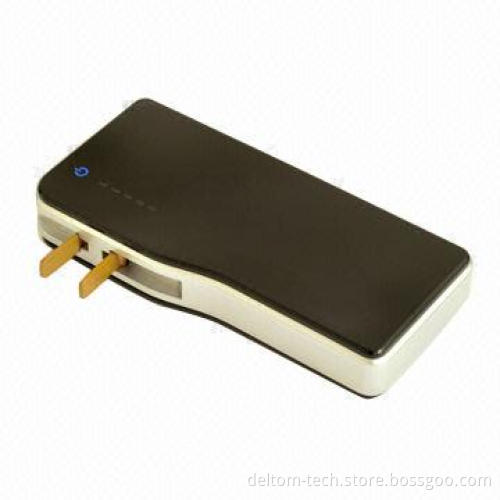 Power Bank with 5,000mAh Mobile Phone Charging Stations, Built-in 18650 Battery, 5V, 1A Input